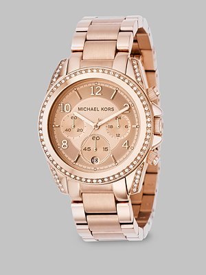 burberry round rose gold chronograph watch. Michael Kors Stainless Steel Chronograph Bracelet Watch/Rose Go A classic chronograph with designer style in IP (ionic plating) rose gold stainless steel